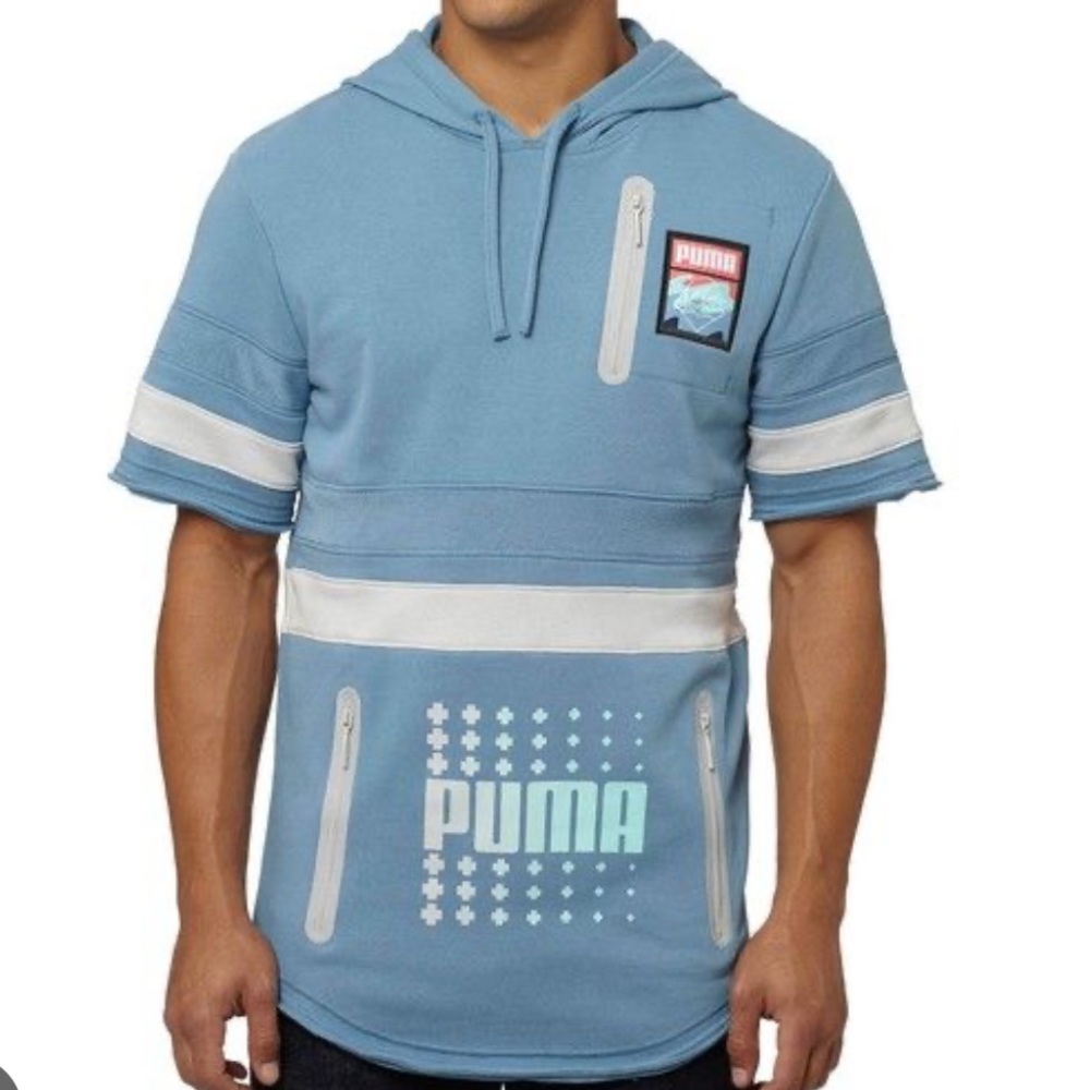 PINK DOLPHIN X PUMA AMPLITUDE SS HOODIE